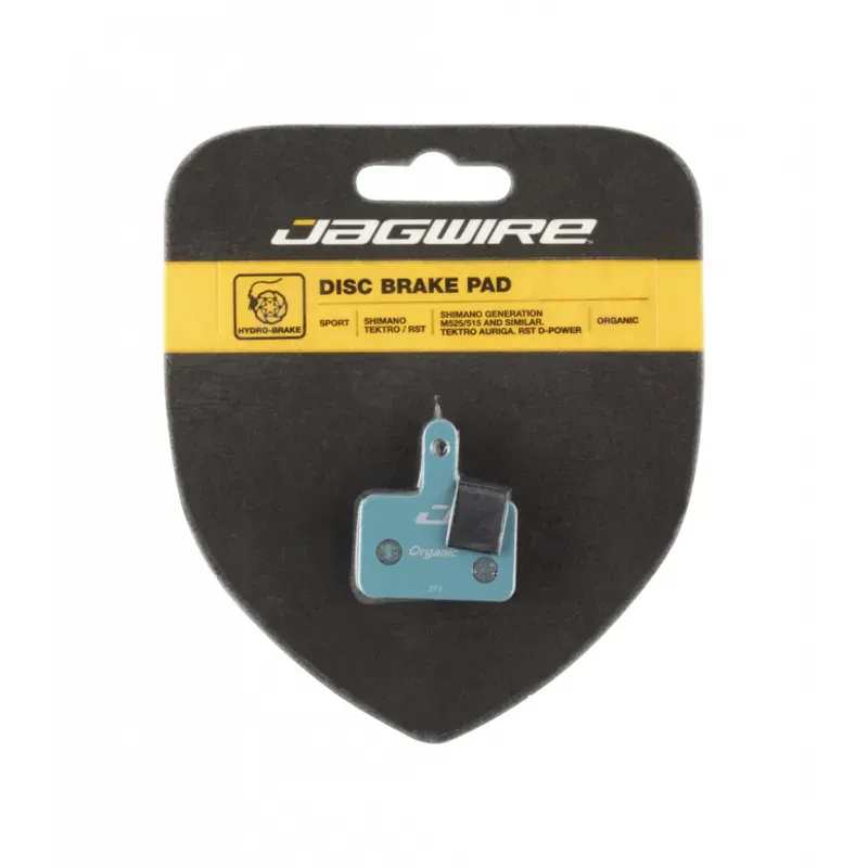 Jagwire Disc Pad Sport Organic Compound Promax RST Shimano Tektro TRP DCA716 in Turquoise-2