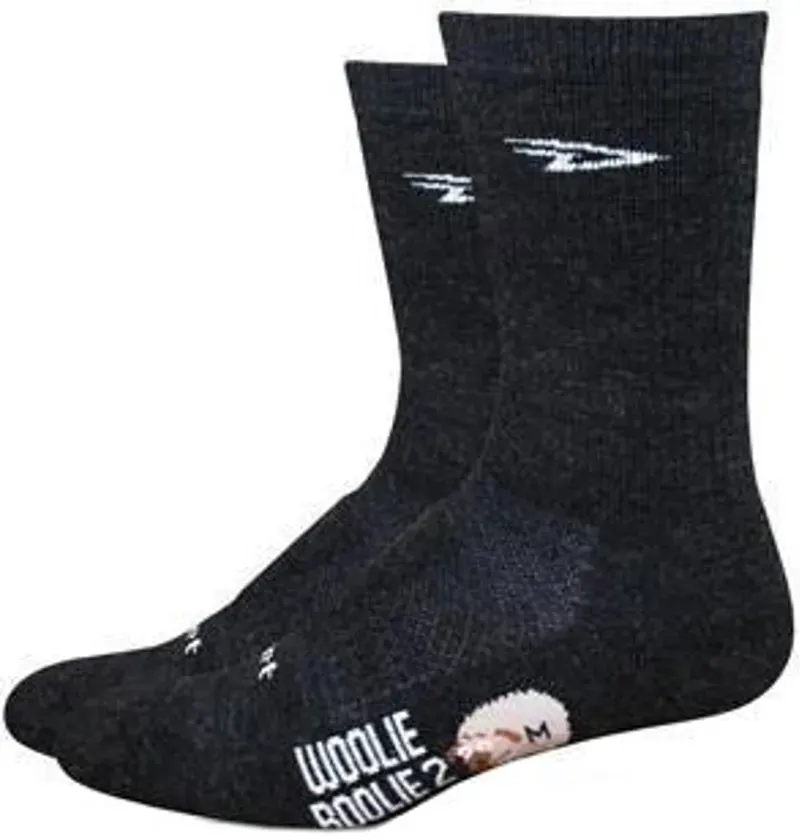 DEFEET Woolie Boolie 6 D-Logo Charcoal Medium