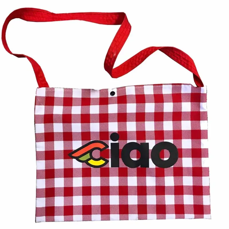 Cinelli Ciao Icons Musette Bag in Red - Main Image