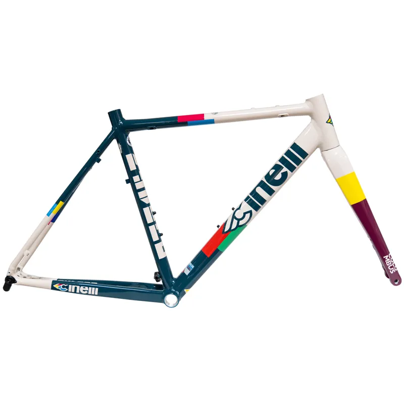 Cinelli Zydeco Muddy Dry Frameset in Multicolour