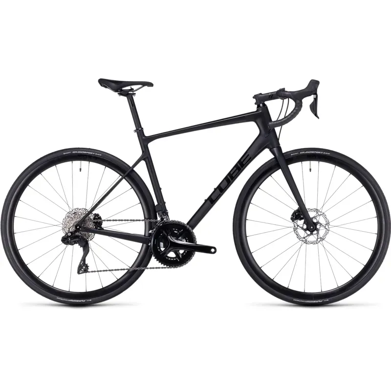 Cube Attain GTC SLX Road Racing Bike in Carbon/Black