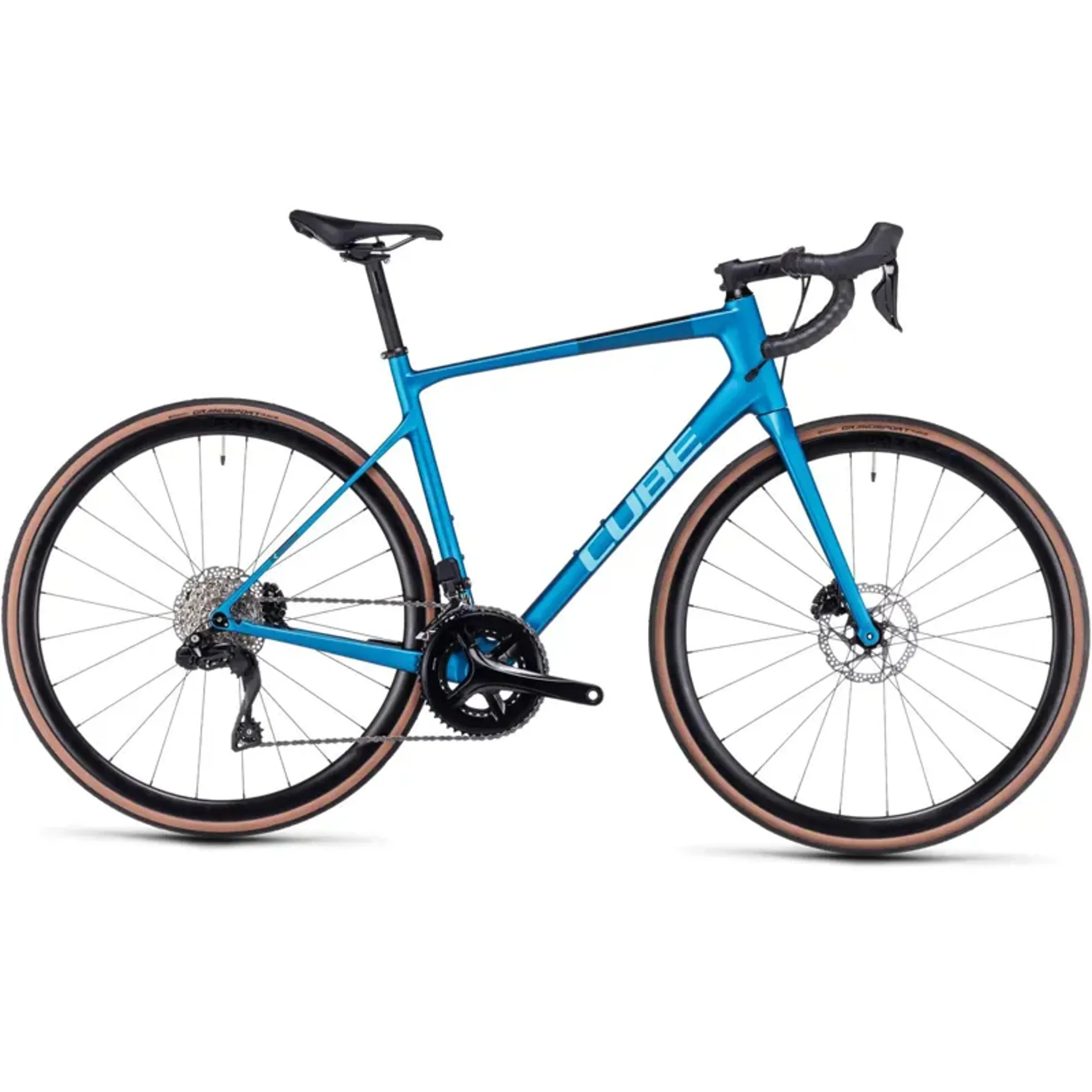 Cube Attain GTC SLX Road Bike in Frozen Teal/Black