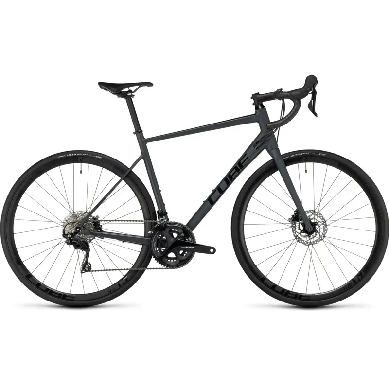 Cube Attain SLX Road Bike in Grey/Black