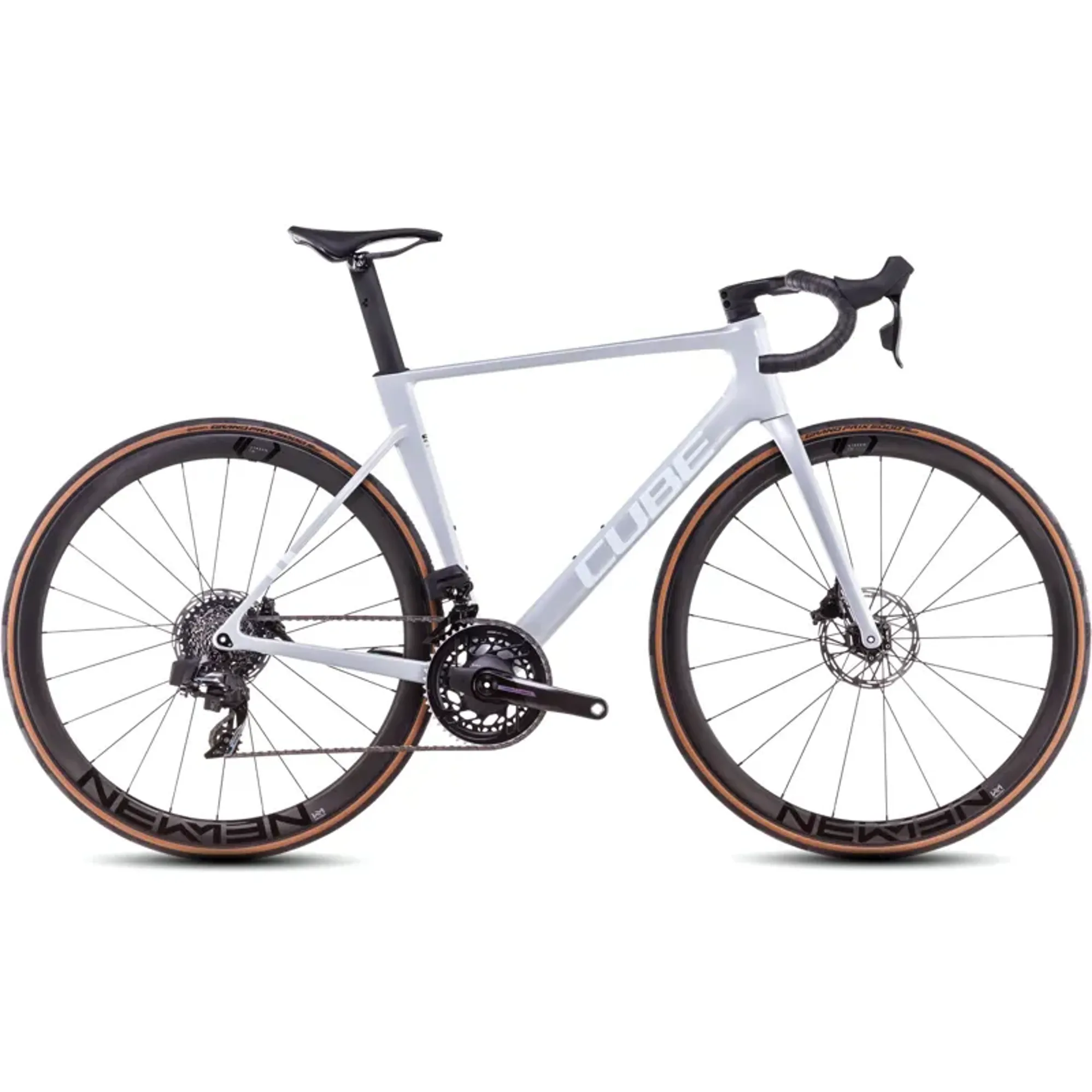Cube Litening Air c:68x Pro Road Bike in Fog Grey/White