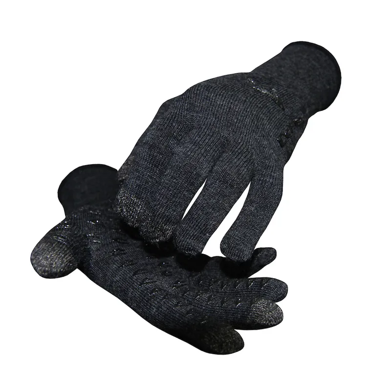 Defeet DuraGlove ET Wool Gloves in Charcoal