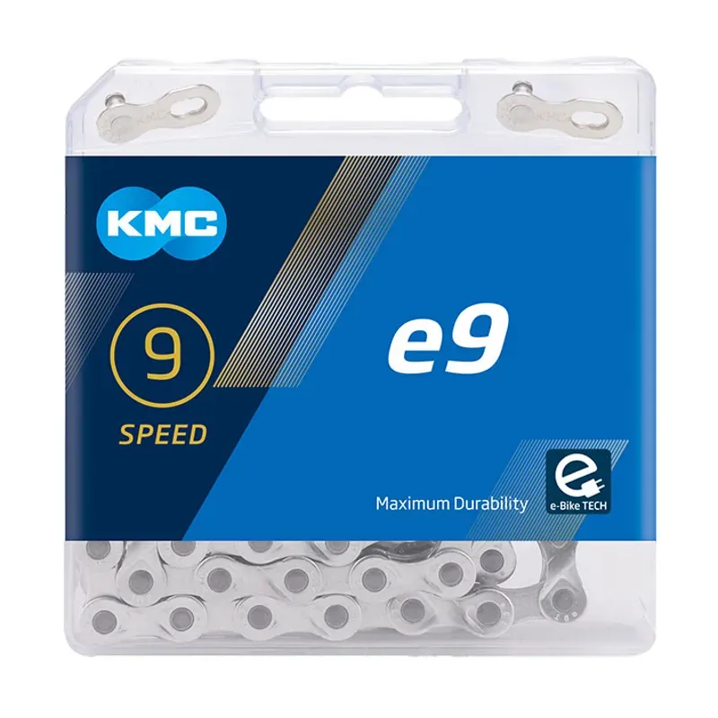 E9 E-Bike Chain Silver 122l