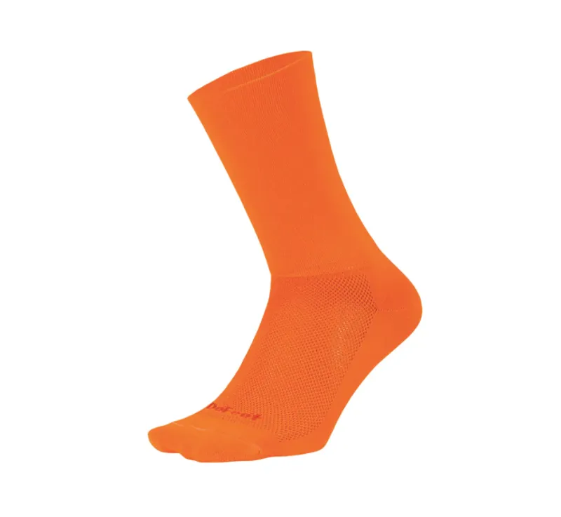 Defeet Aireator 6-inch D-Logo Sock in Orange
