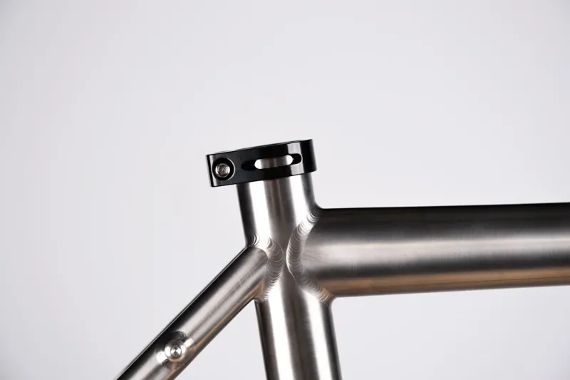 Gloria All Road Titanium Frameset  Small Anodized-5