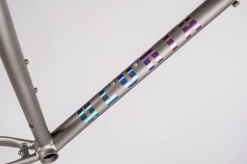 Gloria All Road Titanium Frameset  Small Anodized-1