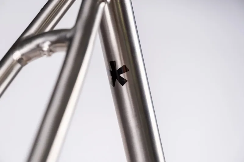 Gloria All Road Titanium Frameset  Small Anodized-2