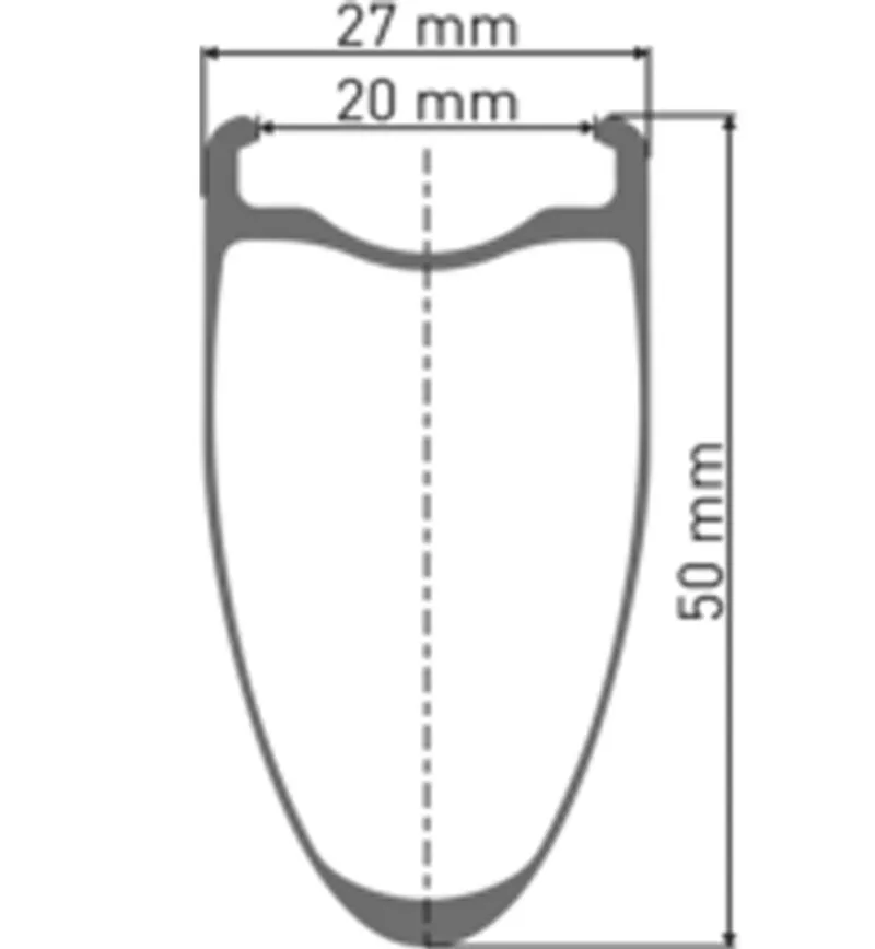 DT Swiss ARC1600 Rear 50mm DB 700c-1
