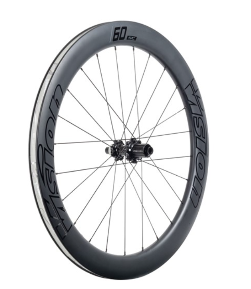 Vision SC 60 Disc Carbon Road Wheelset tubeless ready-3
