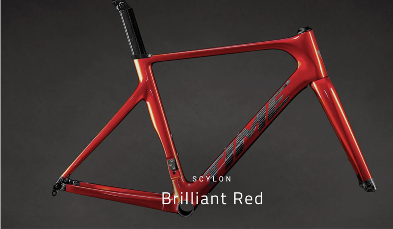 Time Scylon 2025 Red Frameset