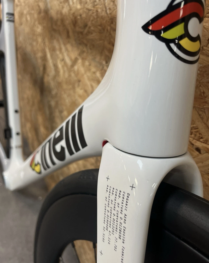 Cinelli Pressure II Frameset 56cm yellow-3