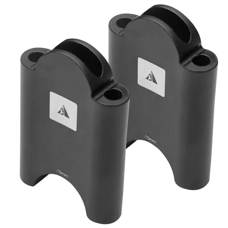 Profile Design Aerobar 70mm Bracket Riser Kit in Black-2