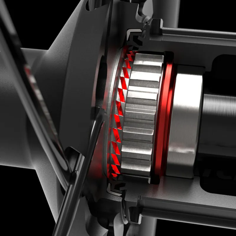 WHEL DT ARC14 50mm DB RR Black rear - 50 mm carbon clincher 12 x 142 mm-1