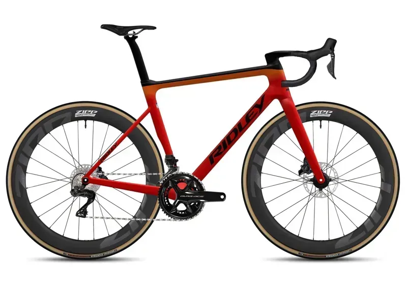 Ridley Falcn RS DuraAce DI2 Road Bike in Red