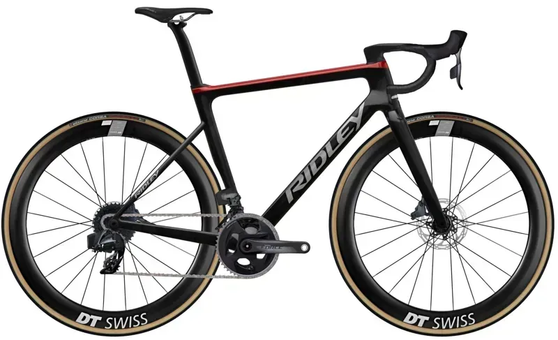 Ridley Falcn RS RED AXS Road Bike in Black