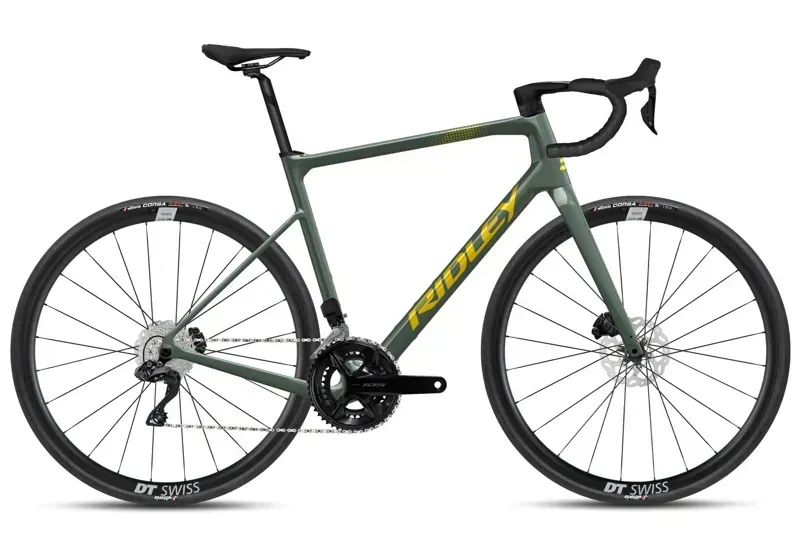 Ridley Grifn DI2 Shimano 105 2x12s in Green