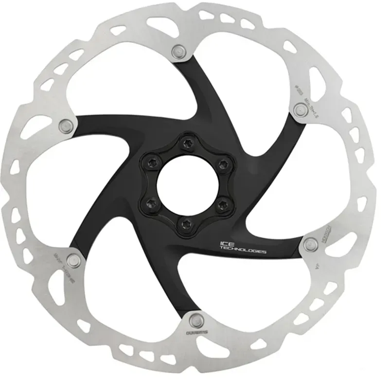 ROTOR SMRT86 6 Bolt 160mm Silver/ Black 6-bolt - 160 mm