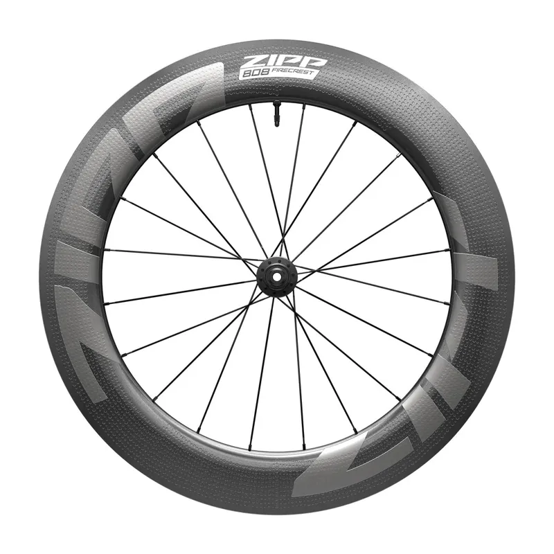 Zipp Wheel - 808 Firecrest Carbon Tubeless Disc Brake Center Locking 700c Front 20spokes Standard Graphic b1: 12x100mm