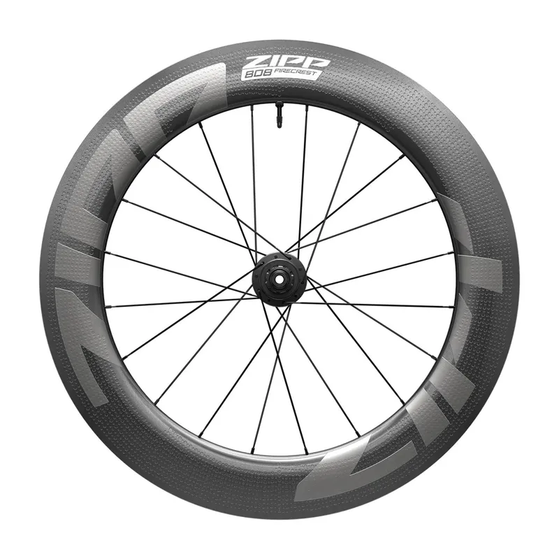 Zipp Wheel - 808 Firecrest Carbon Tubeless Disc Brake Center Locking 700c Rear 20spokes Sram 10/11sp Standard Graphic b1: 12x142mm